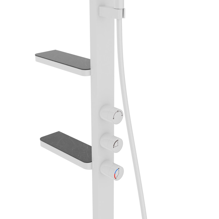Vincea Inspire душевая стойка белая VSFS-3I11W