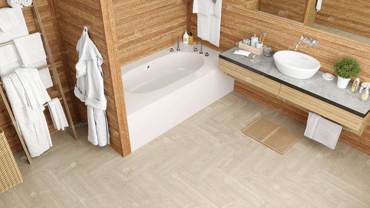 Alpine Floor Parquet Light SPC ламинат Дуб Адара ECO 13-14AB 600 х 125 х 4мм