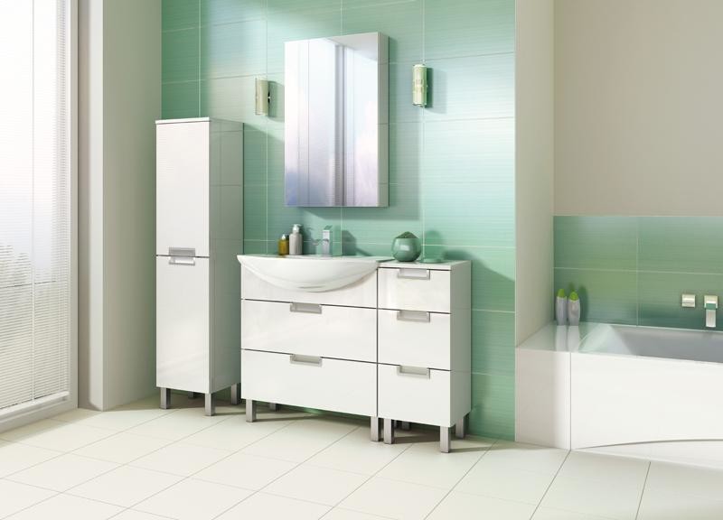 Тумбочка с умывальником Cersanit Dahlia 80 см