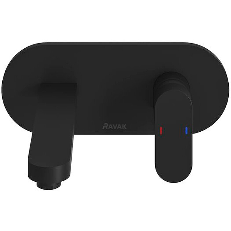 Ravak Chrome CR 019.20BL Смеситель для раковины черный матовый X070430