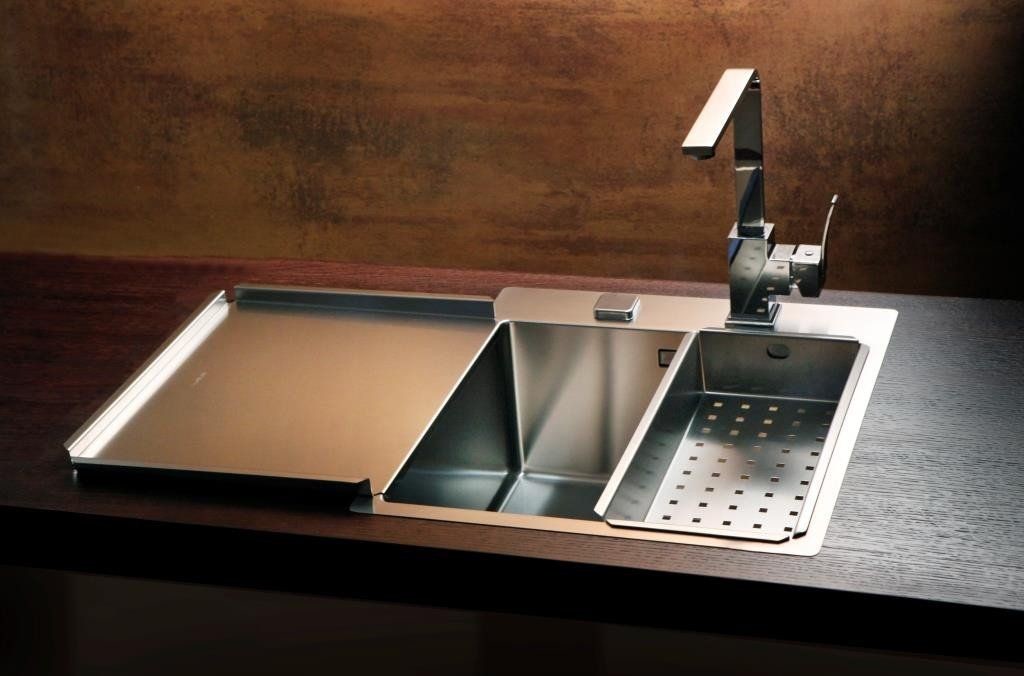 Мойка Alveus Stylux 10 1084278 нержавеющая сталь satin 45x51 см