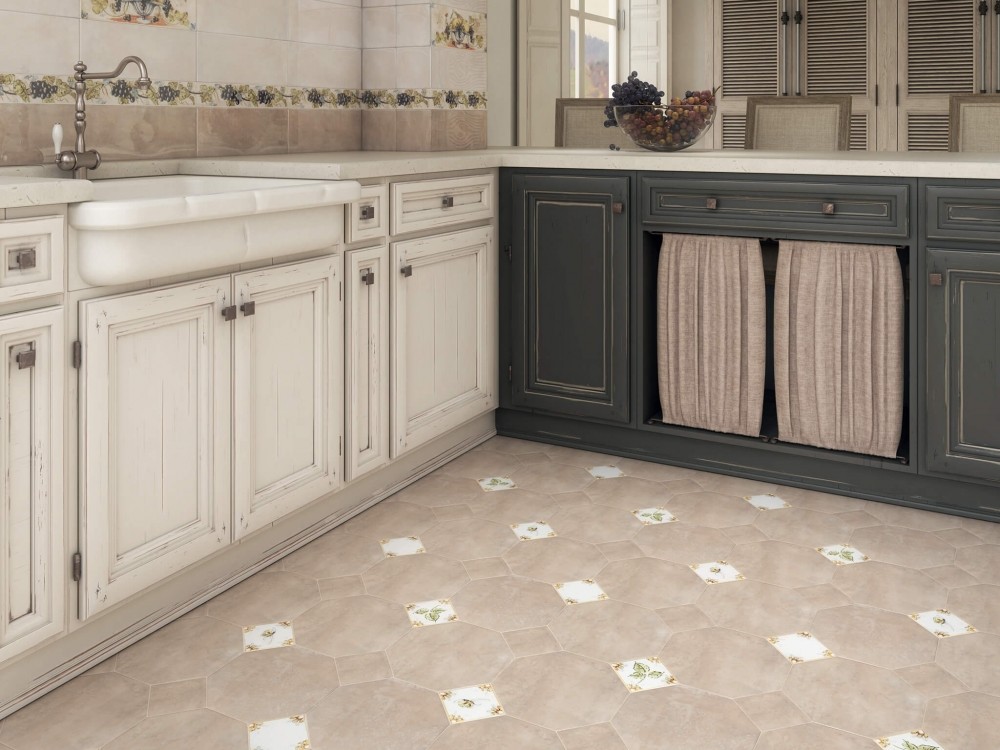 Kerama Marazzi Форио 30х30 см декор настенный бежевый