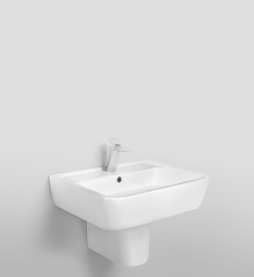 Am.Pm Spirit V2.0 C704321WH раковина подвесная с пьедесталом 60 см
