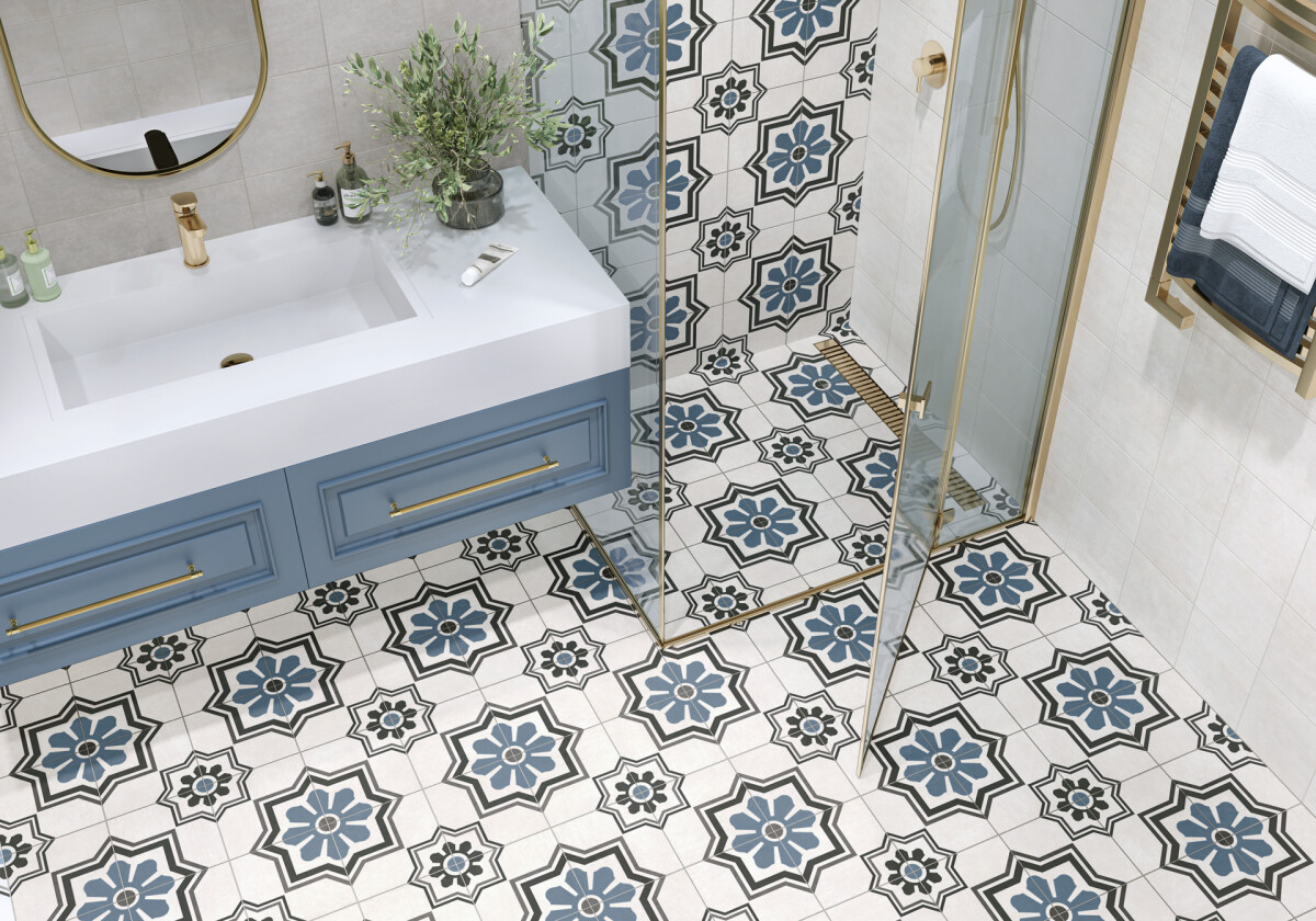 Керамогранит Artkera Group Design Art GP2020DMX55 Design Mix 4 Матовый 200 x 200 x 8 мм.