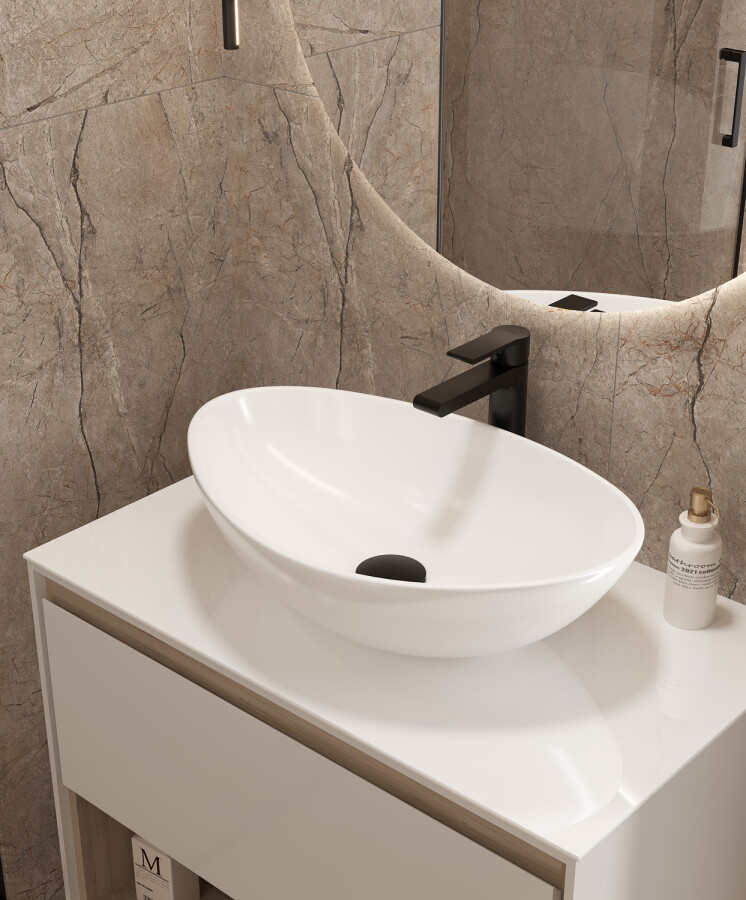 Керамогранит Cersanit Futura тонкий Silver Roots серый ректификат 60x120 A17124