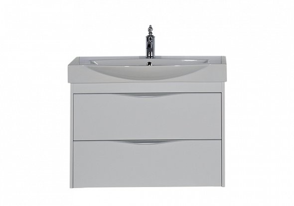 Aquanet Франка 85 тумба с умывальником 00213057 подвесная