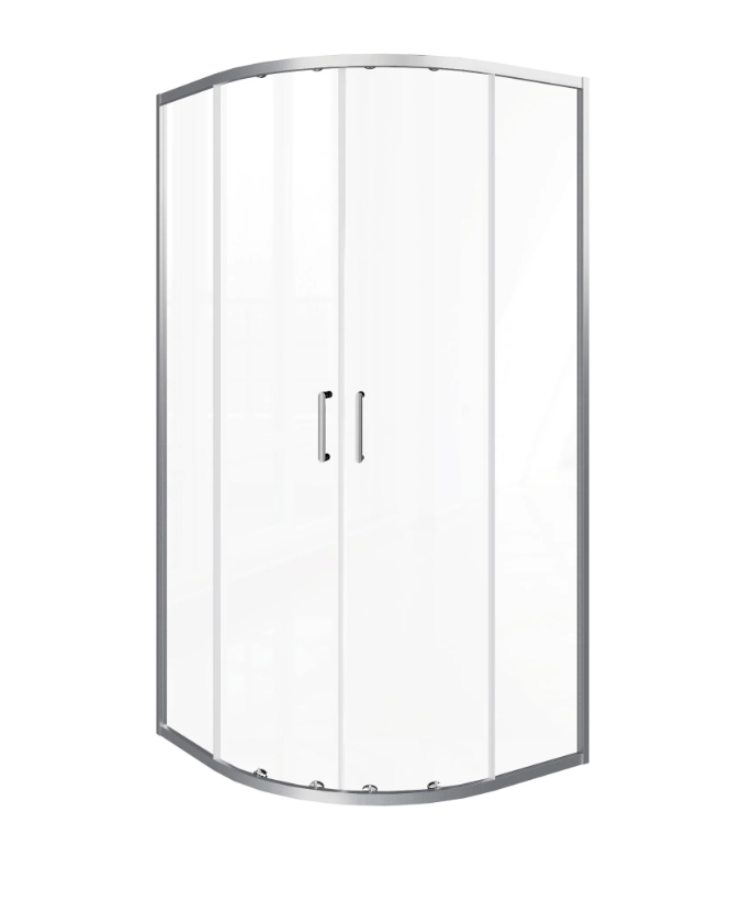 BAS Lite R-80-C-CH душевое ограждение 800х800х1900 Хром ЛТ00001
