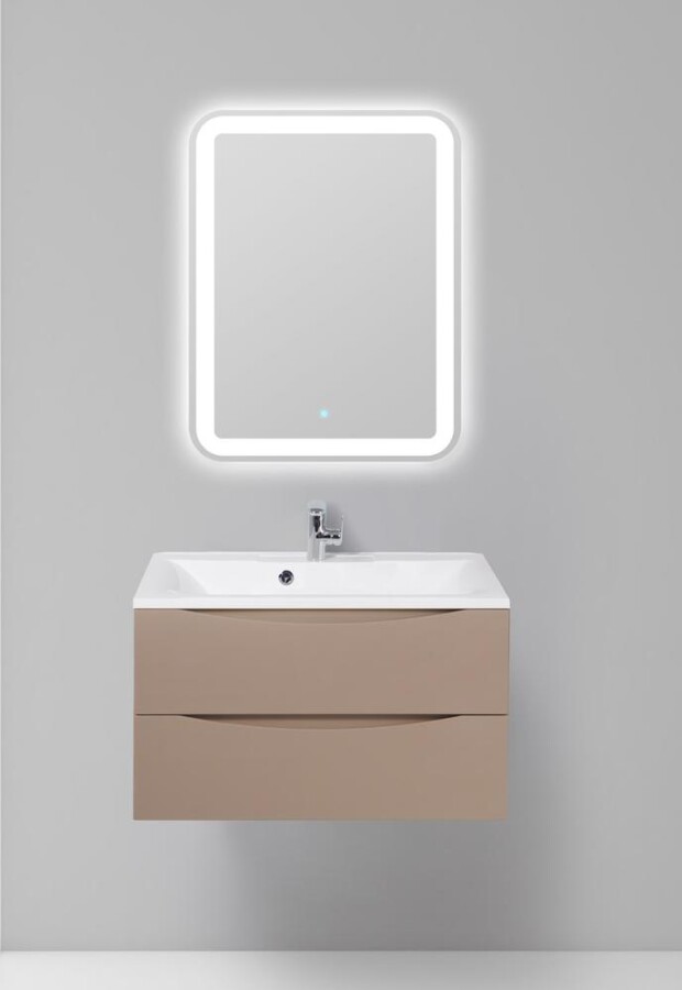 BelBagno Marino 90 см тумба под раковину MARINO-900-2C-SO-CL-P Cappuccino Lucido подвесная