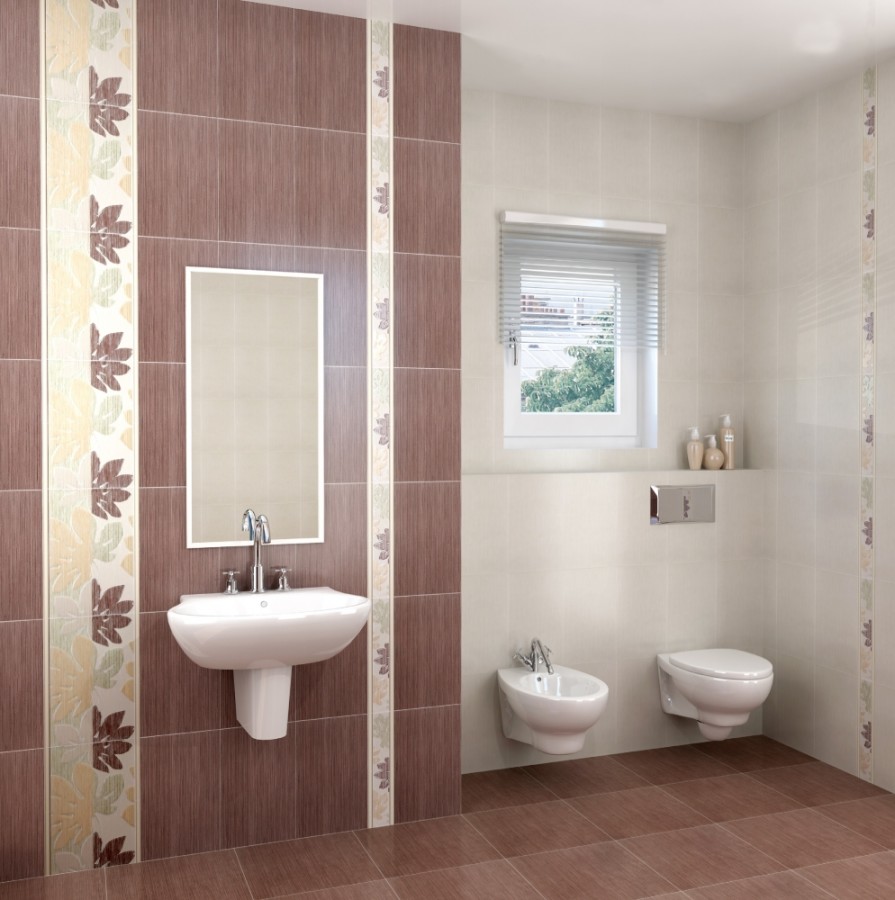 Kerama Marazzi Палермо 25х40 см декор настенный бежевый