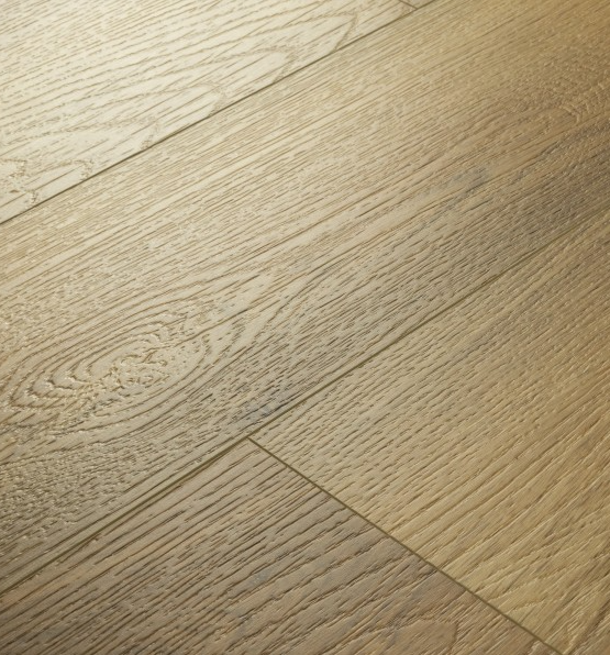 Водостойкий SPC ламинат Dew Floor Wood 4V Банда ТС 1509-1 1220х183х4