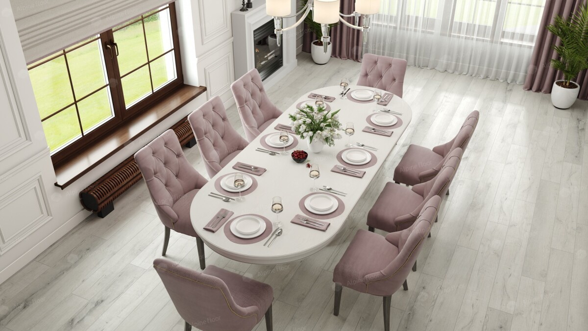 Alpine Floor Premium XL ABA SPC ламинат Дуб Слоновая кость ECO 7-17 ABA New 1220 х 183 x 8 mm