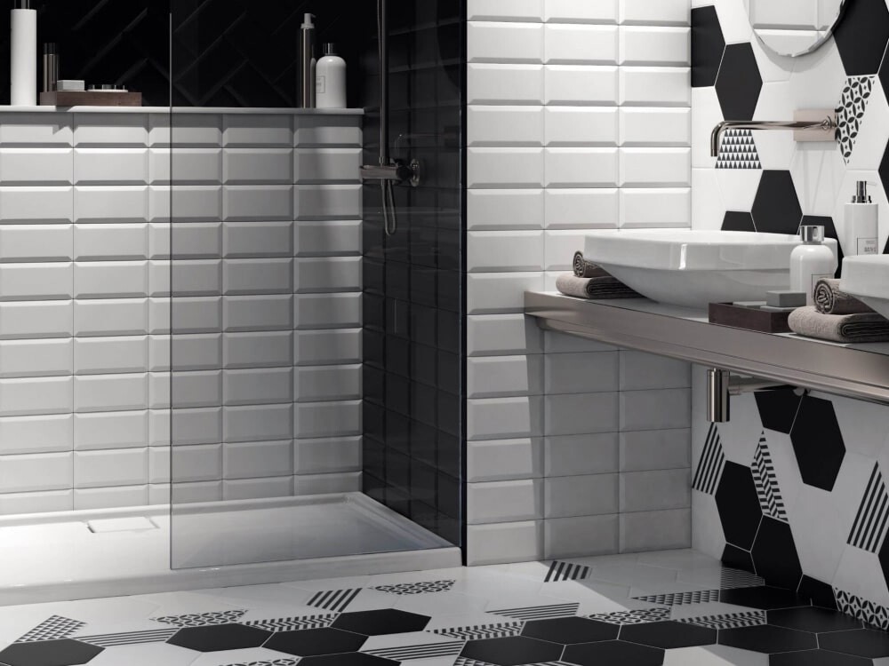 Kerama Marazzi Буранелли 20х23 см плитка напольная черная матовая SG23001N