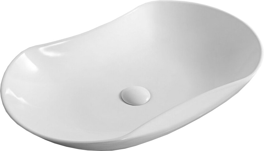 BelBagno BB1334 раковина накладная 66 см белая