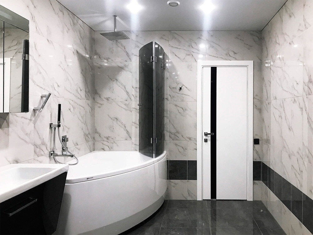 Kerama Marazzi Монте Тиберио плинтус лаппатированный 80х9,5 см белый SG849992R8BT