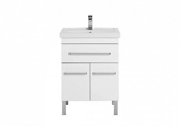 Aquanet Сиена 60 тумба с умывальником 00212563 напольная