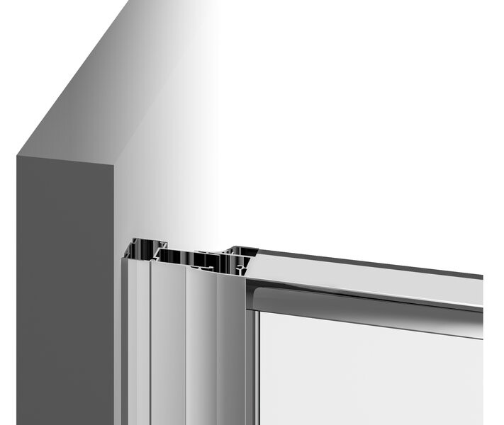 Ravak Pivot Душевая дверь двухэлементная PDOP2-110 блестящий+транспарент 03GD0C00Z1