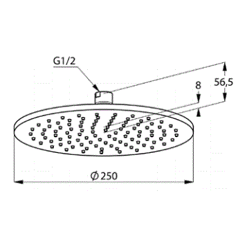 Kludi Aq-a душевая лейка 6432505-00