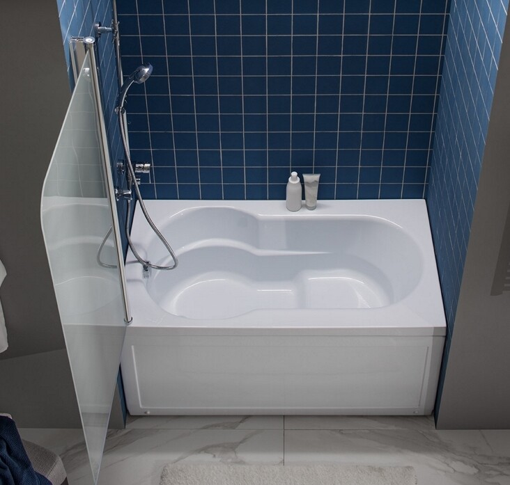 Aquanet Largo 120*70 ванна акриловая прямоугольная