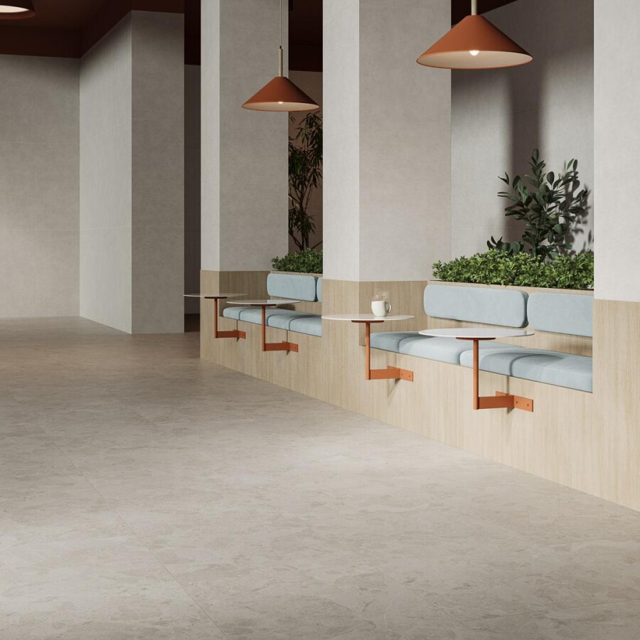 Керамический гранит Плинтус Kerama Marazzi Прованс Сплит бежевый матовый обрезной 60x9,5x0,8 KM6060G1261R8BT6