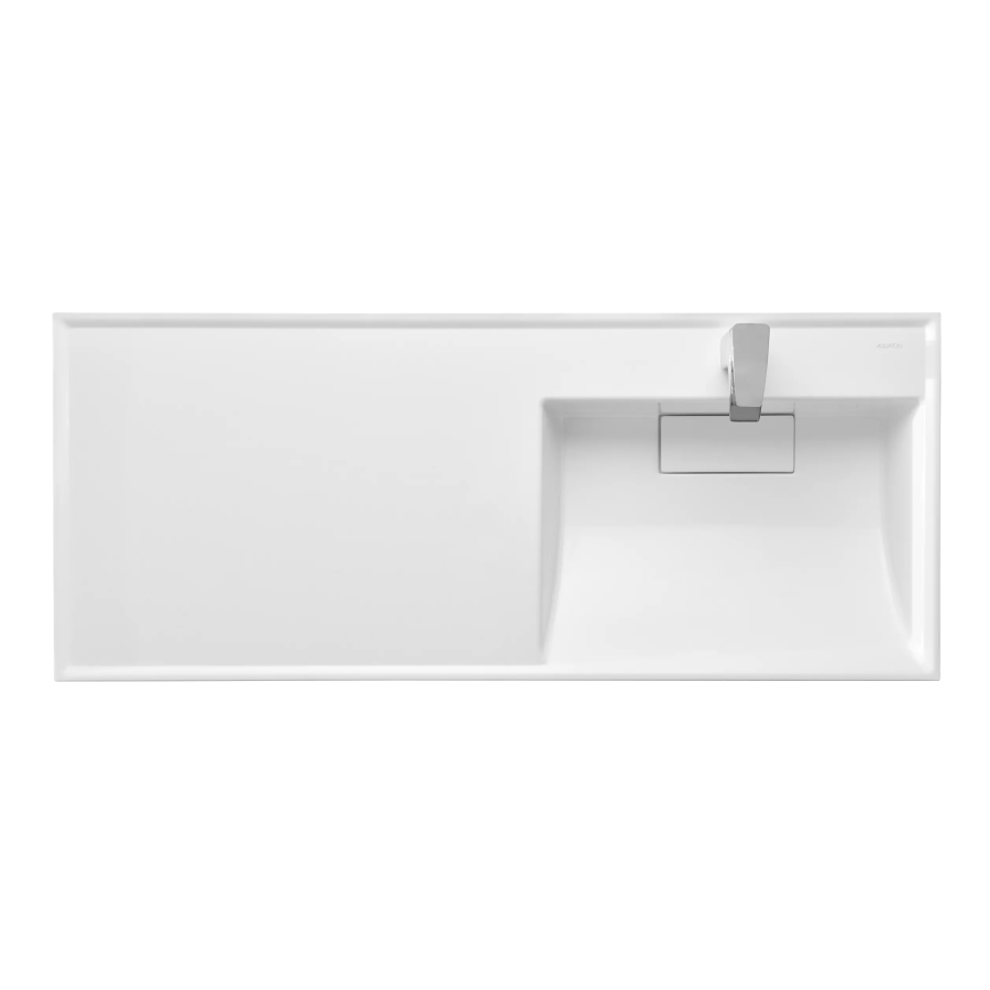 Aquaton Лондри раковина для стиральной машины 120 см правая 1A72243KLH010