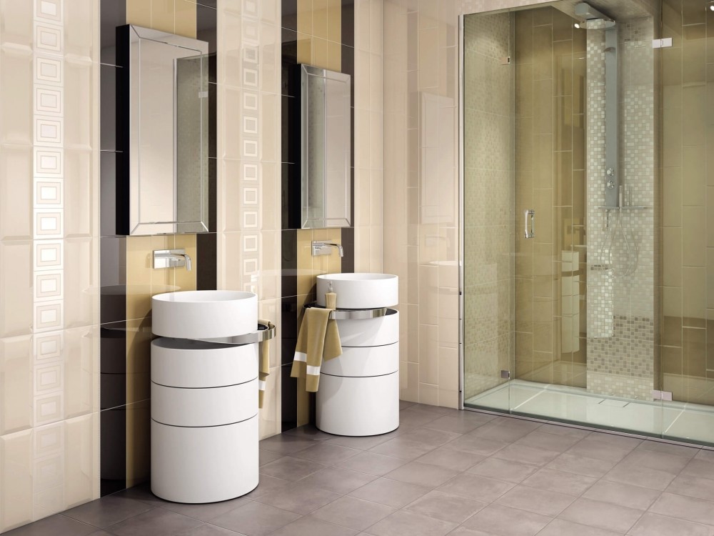 Kerama Marazzi Вилланелла 15х40 см декор настенный белый геометрия MLD\A68\15000