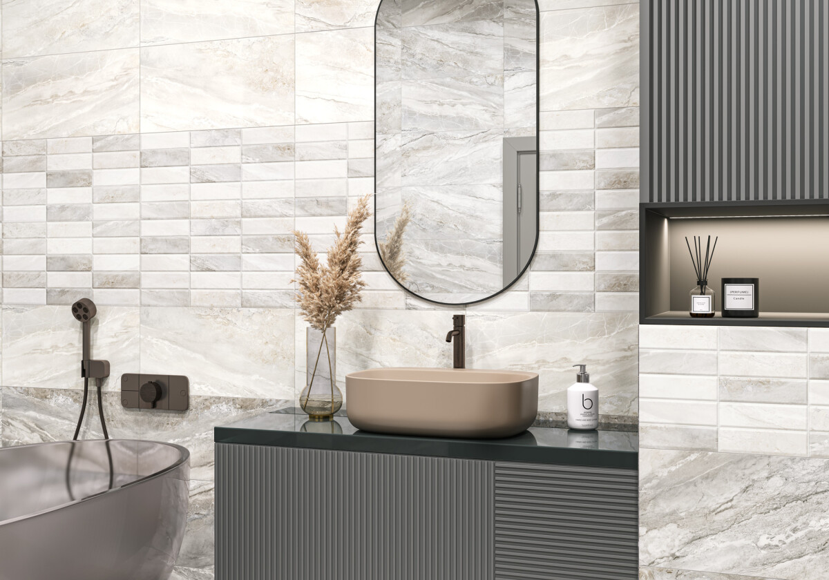 Alma Ceramica Адриатик Керамическая плитка настенная 300 x 600 x 7.5 TWA3060ADT04
