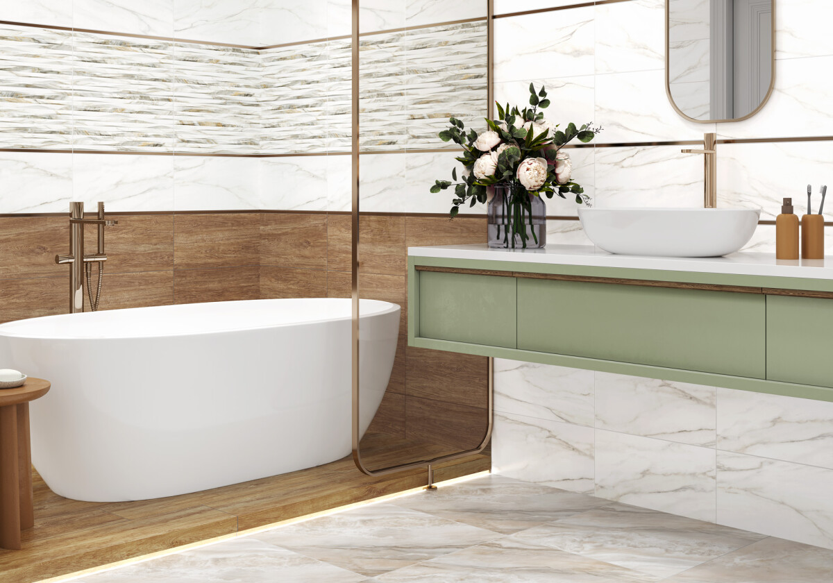 Alma Ceramica Euphoria Керамическая плитка настенная 249 x 500 x 8 TWU2550EPH24