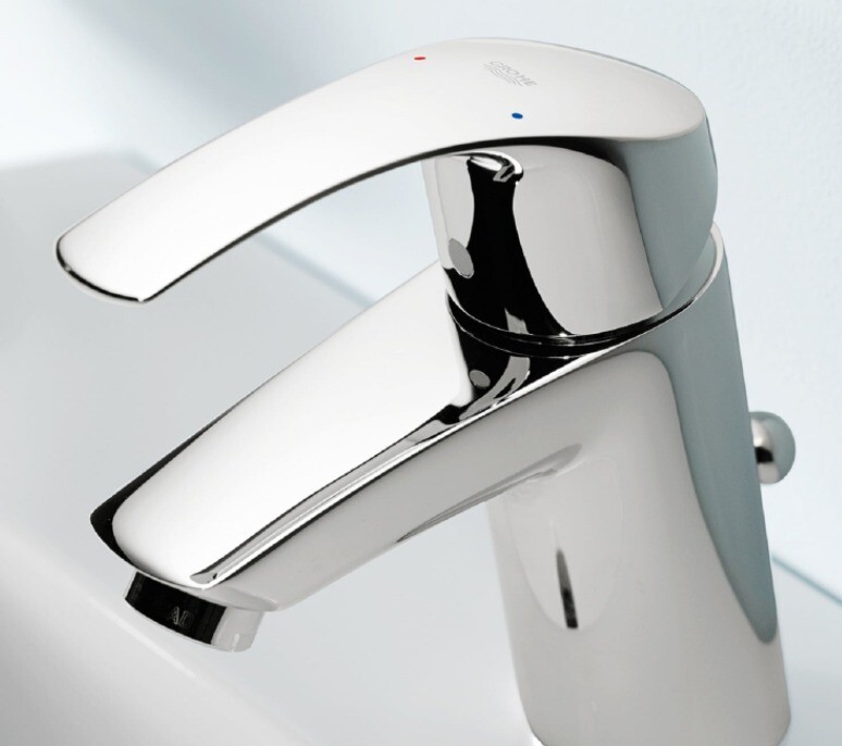 Grohe Eurosmart New 23372002 смеситель для раковины с цепочкой 35 мм