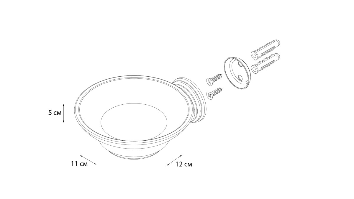 Fixsen мыльница GR-7808