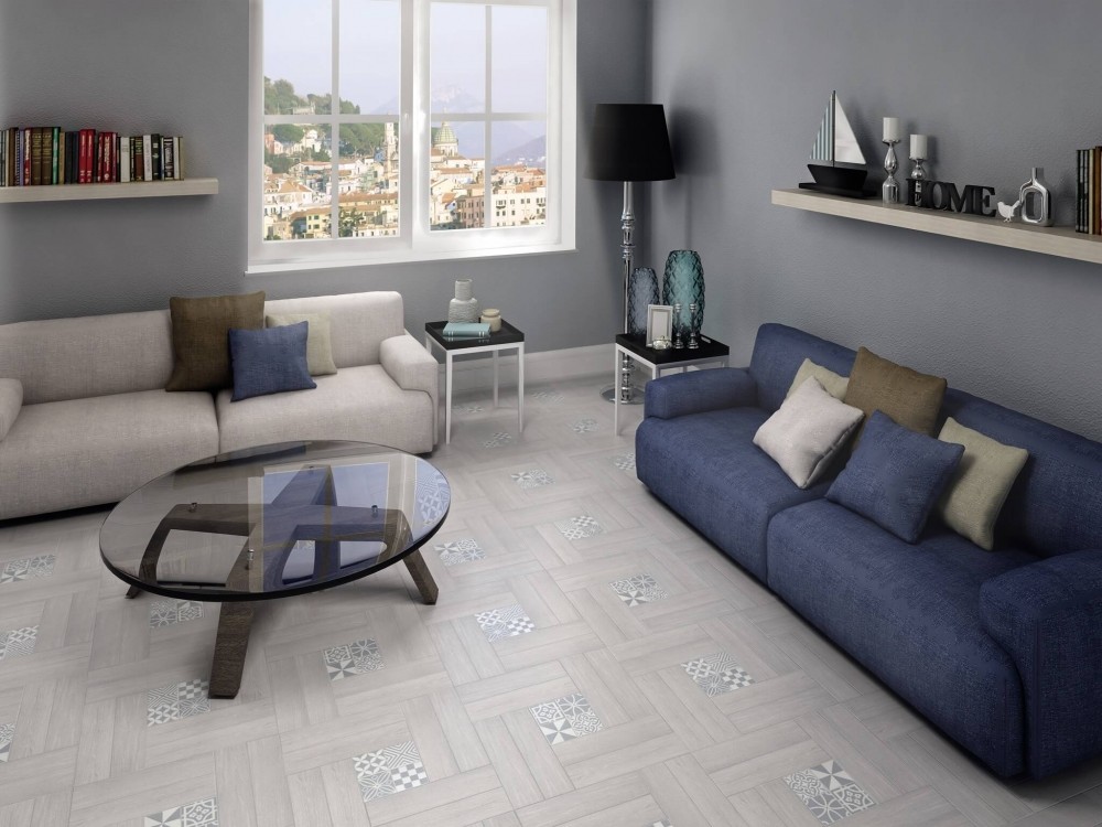 Kerama Marazzi Амальфи 30х40 см плитка напольная из 12шт черная 1291H