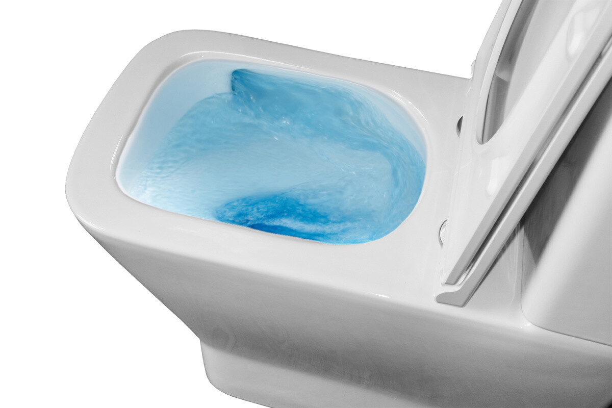 Унитаз-компакт Azario Joy 365х620х805 напольный, безободковый, слив " скрытый Торнадо", с быстросъемным сиденьем микролифт AZ-2168-UQ3