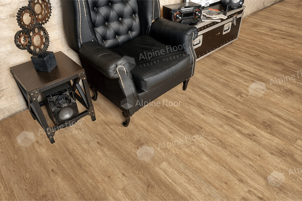 Alpine Floor Liberty Loose Lay Кварцвиниловая плитка LVT Макадамия ЕСО 23-5 1227 х 187 x 5 mm