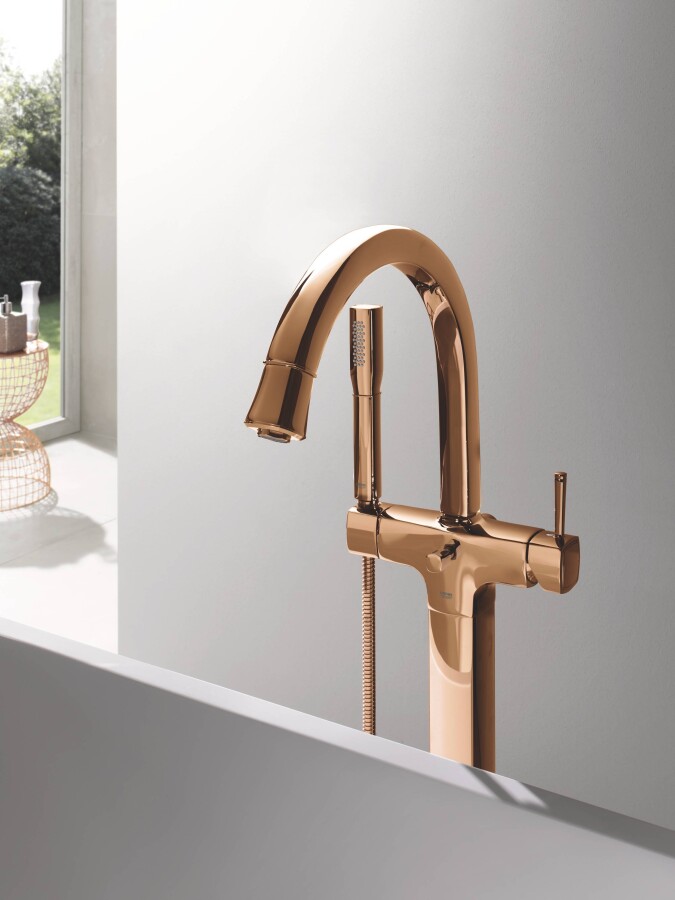 Grohe Grandera 23318DA0 смеситель для ванны тёплый закат