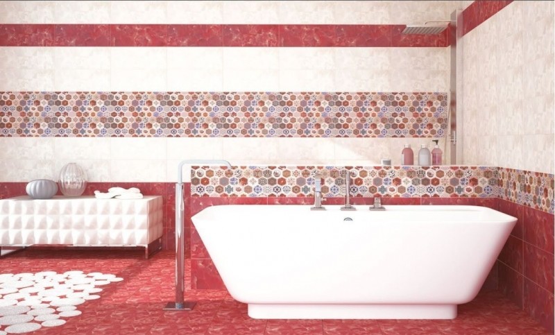 Azori Navarra 20х50 см плитка настенная глянцевая синяя