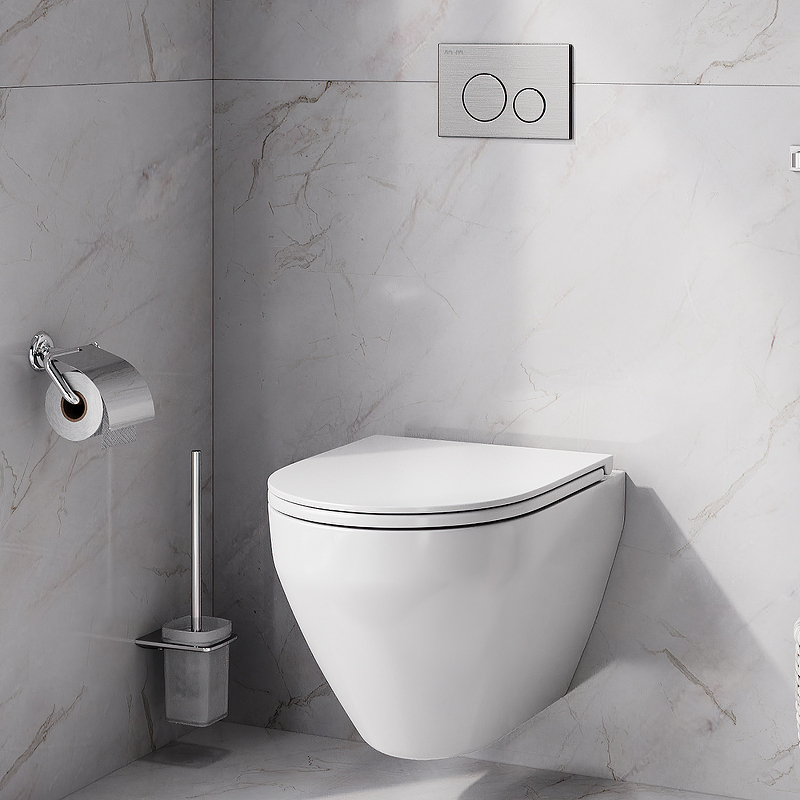 Am.Pm Spirit 2.0 унитаз подвесной безободковый с сиденьем C701700SC