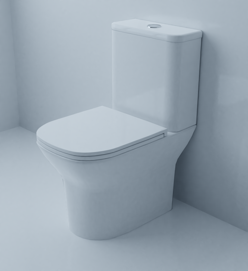Azario Iris унитаз напольный безободковый AZ-8353