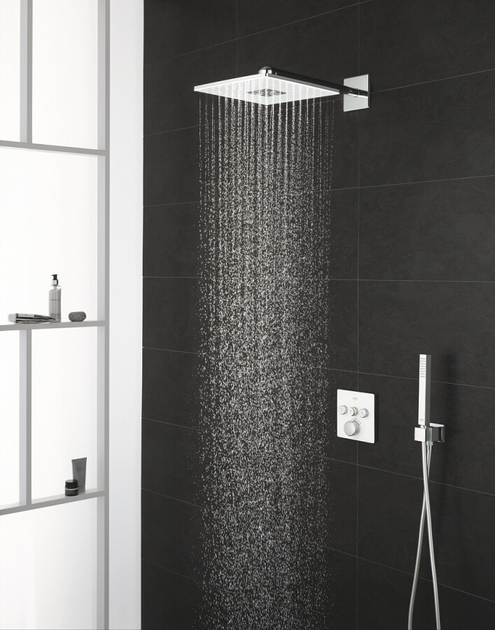 Grohe Grohtherm SmartControl 29157LS0 смеситель для ванны белая луна