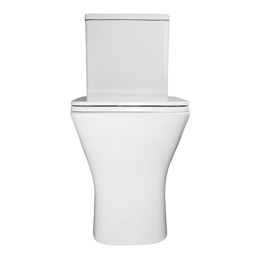 Унитаз-компакт Azario Mari 360х700х805 напольный, безободковый, слив Tornado, в комплекте с быстросъемным сиденьем микролифт AZ-79143T