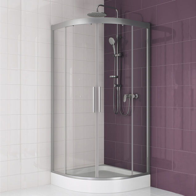 Am.Pm Like W80G-301-100MT Twin Slide душевое ограждение 100*100*190