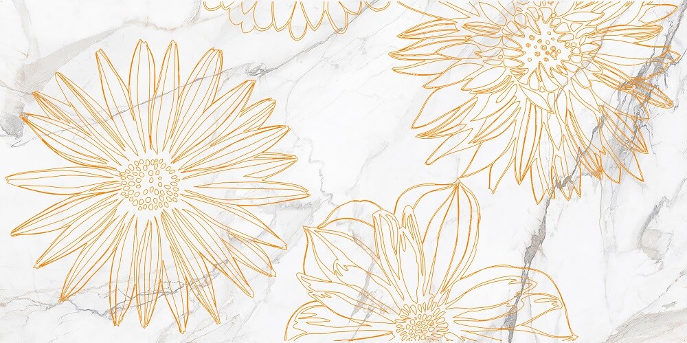Плитка керамическая Березакерамика Декор Briere Flower 1 30x60