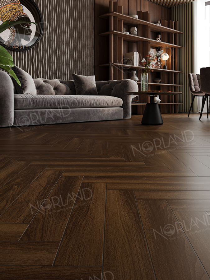 Ламинат Alpine Floor Norland Herringbone Elegant LF303-22 Дуб Треско 600х100х8 mm