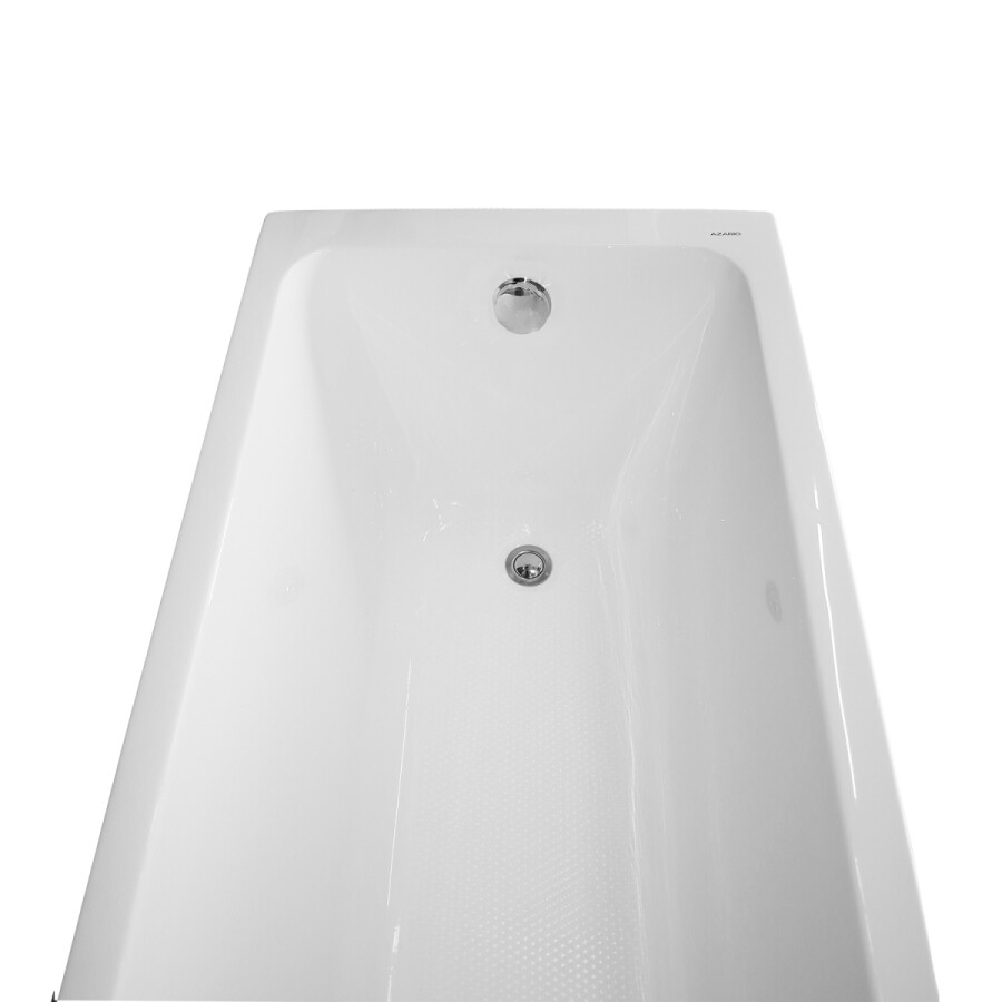 Ванна акриловая Azario Claris AZ1004 170х70 пристенная, прямоугольная, в комплекте с сифоном (AZ-1004)