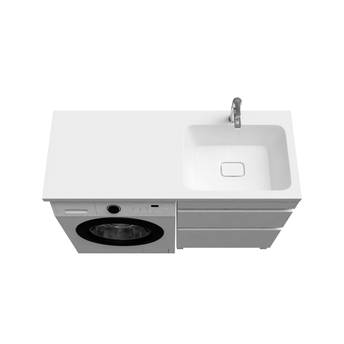 Iddis Optima Home тумба 120 см с раковиной правая для стиральной машины OPH12RBi95K