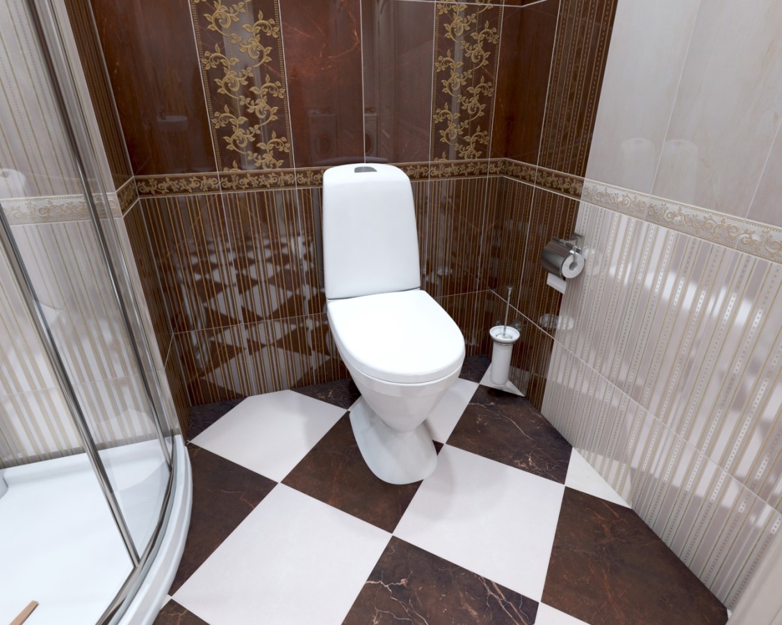 AltaCera Flexion Glance Marron DW9GLN21 декор 25x50 см