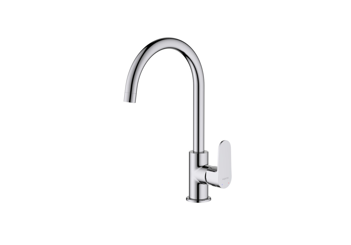 Aquatek Оберон Смеситель для кухни AQ1282CR