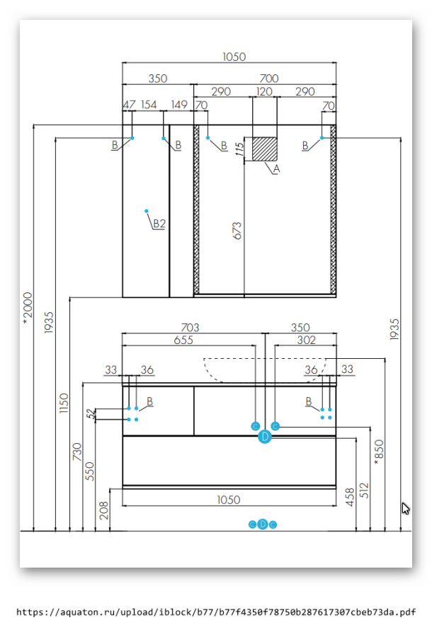 Зеркальное полотно Акватон Терра 70*85 1A247002TEDY0