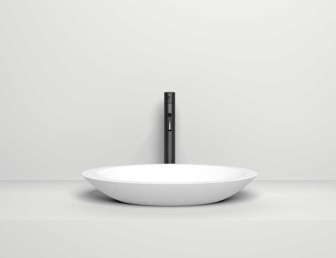 Salini Callista 102 раковина накладная глянцевая