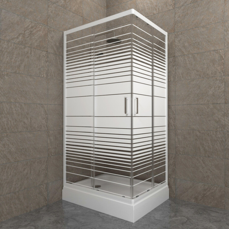 Душевое Ограждение Фьюжн 100*80 А Щ0000064850