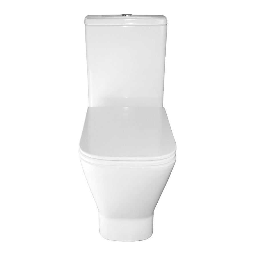 Унитаз-компакт Azario Joy 365х620х805 напольный, безободковый, слив " скрытый Торнадо", с быстросъемным сиденьем микролифт AZ-2168-UQ3