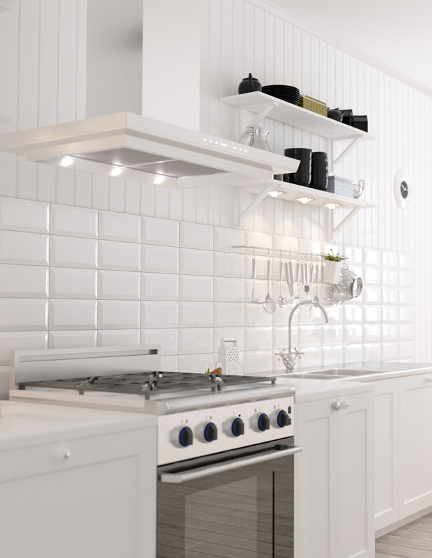 Golden Tile Metrotiles 10х20см плитка настенная бежевая